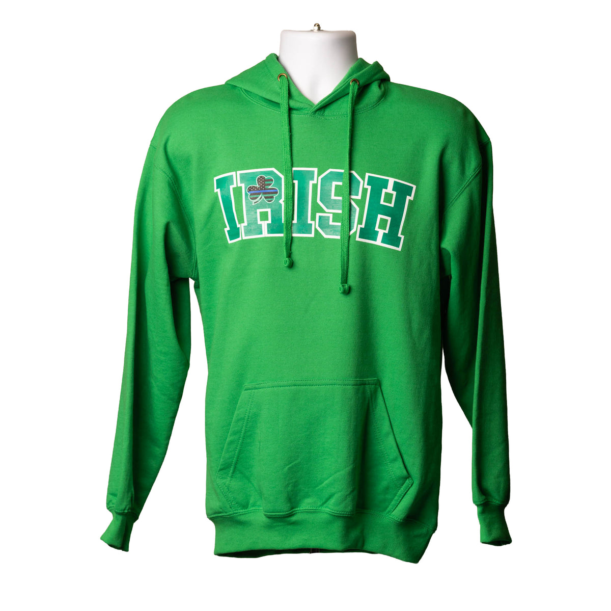 Irish Hoodie w/ Shamrock