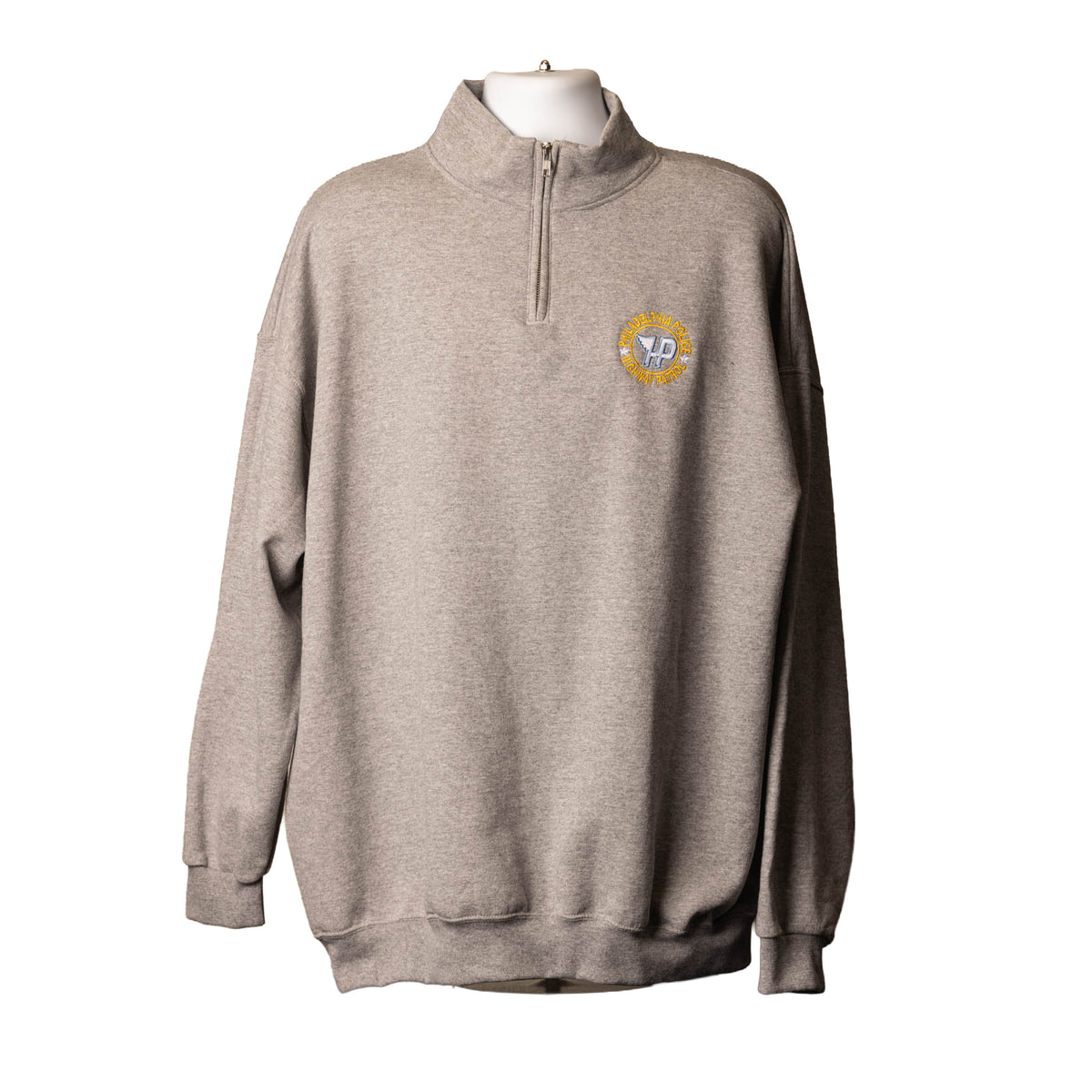 Highway Patrol (HP) Logo 1/4 Zip Sweatshirt