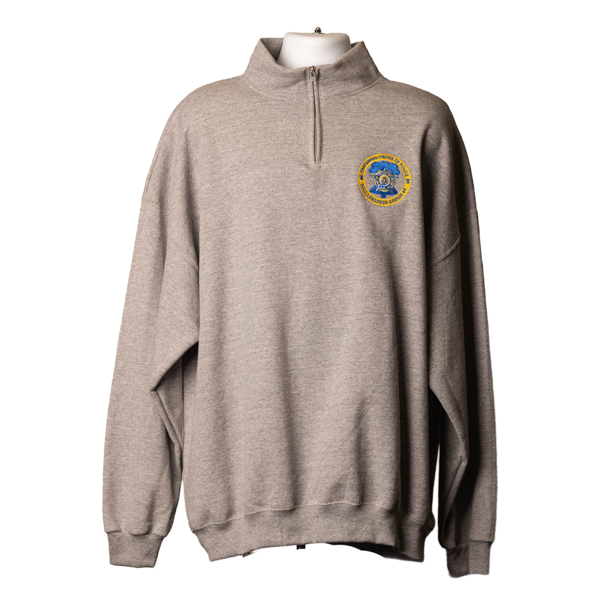 FOP (NEW) Logo 1/4 Zip Sweatshirt