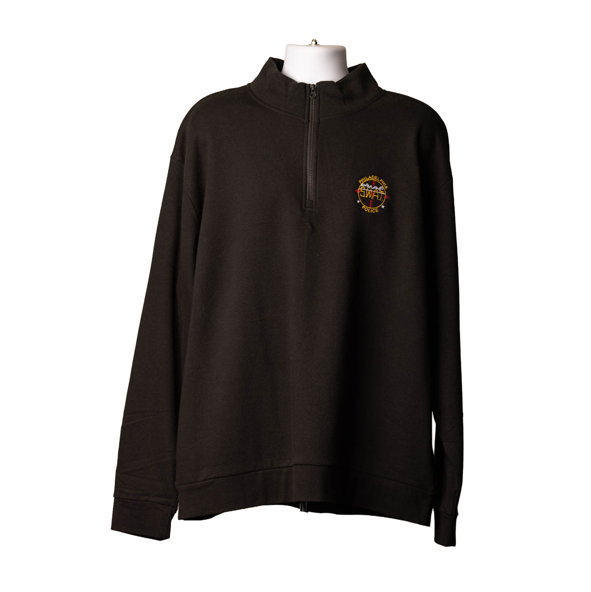 SWAT Logo 1/4 Zip Sweatshirt