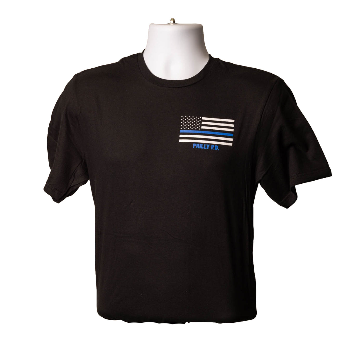 Blue Line Flag w/ Philly PD T-Shirt