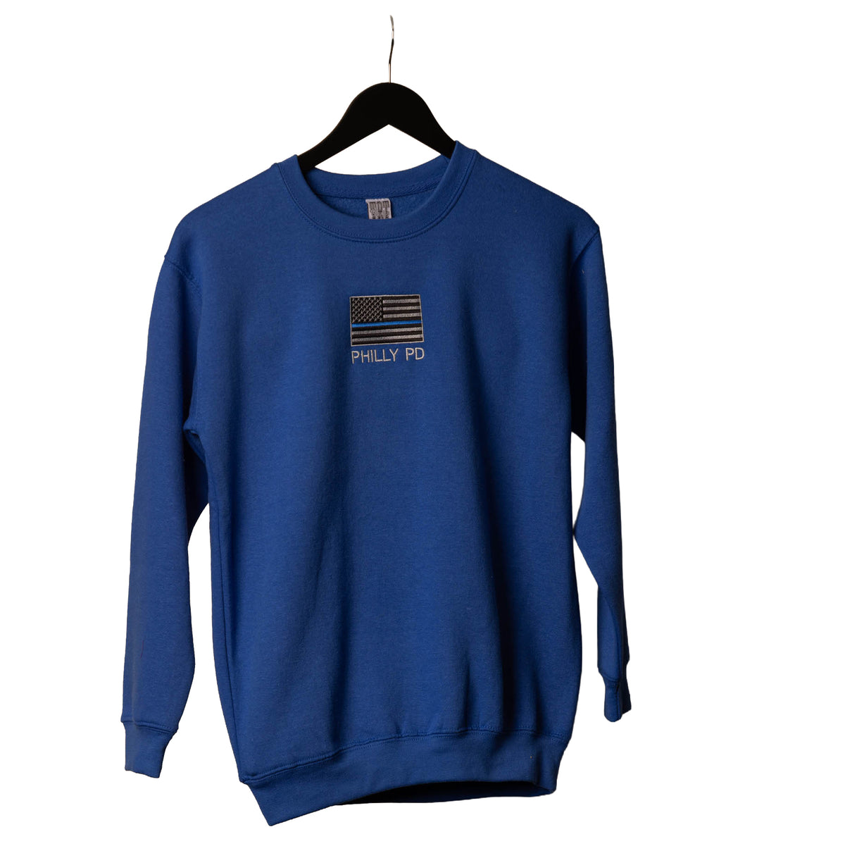 Kids Blue Line Crewneck Sweatshirt