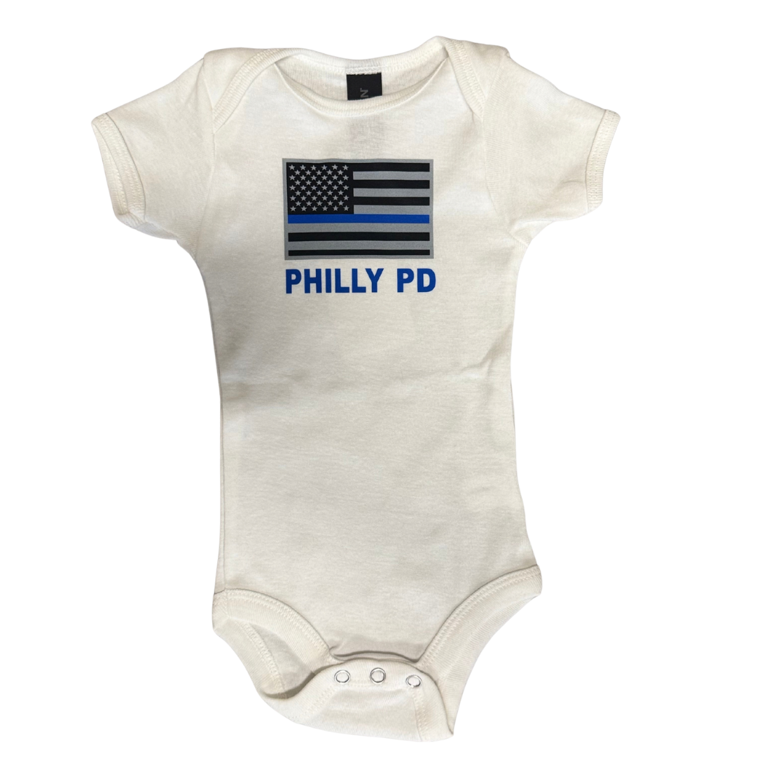 Onesies (Blue Line Flag)- Baby