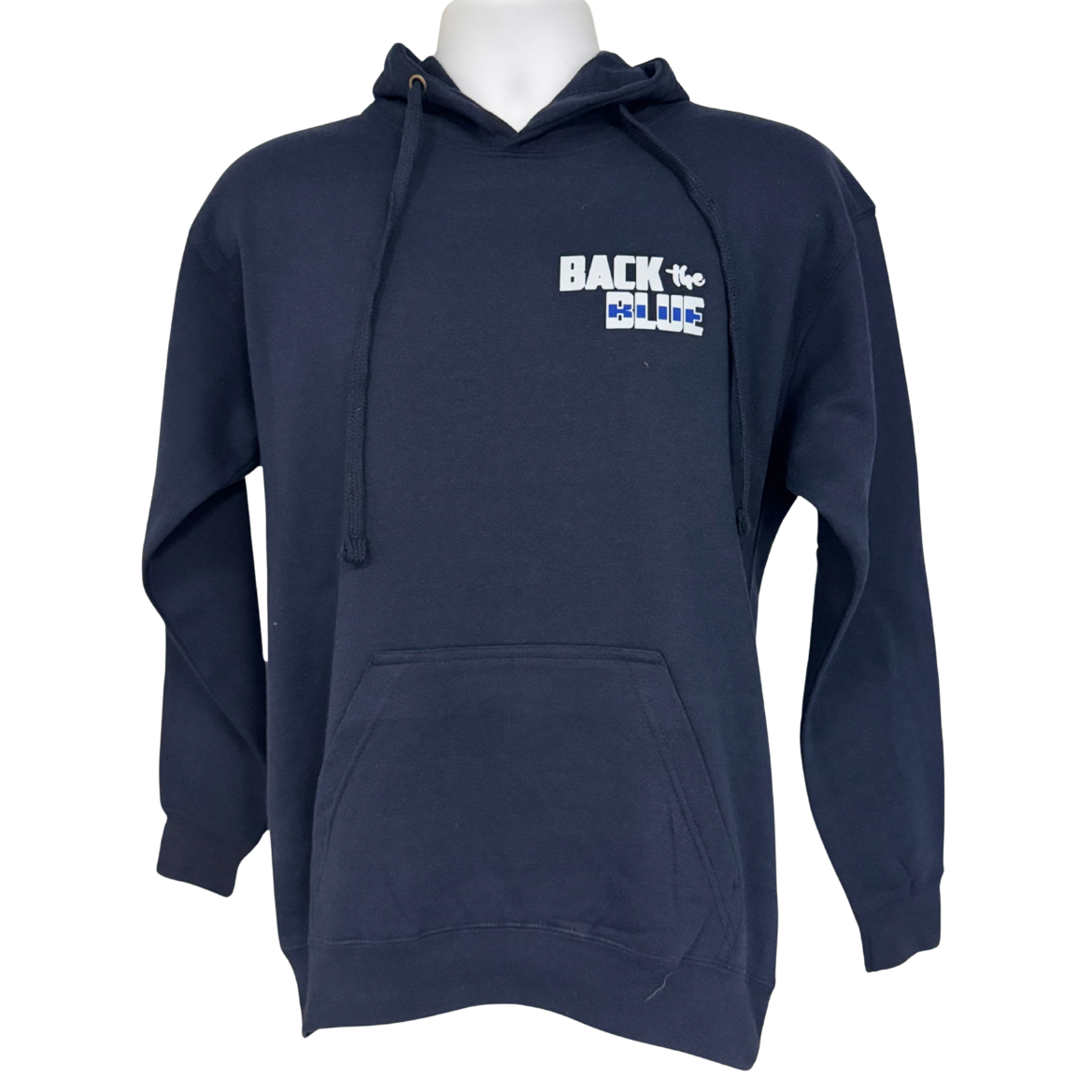 Back the Blue Hoodie (front)