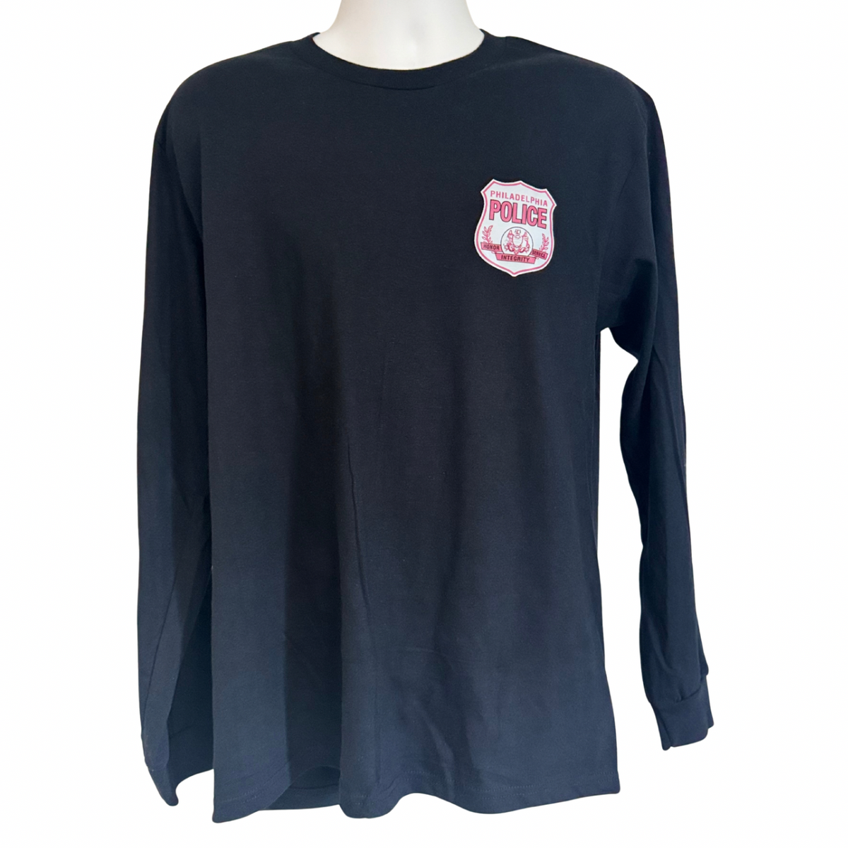 Breast Cancer Long Sleeve T-Shirt (Front/Back)