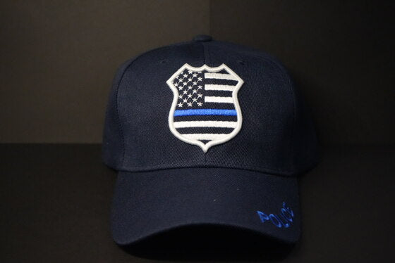 Hat - Blue Line Shield Hat