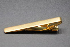 Tie Clip - Plain Gold or Silver