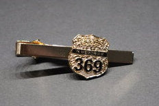 Tie Clip - PPD Shield w/ 369 (In Memorium)